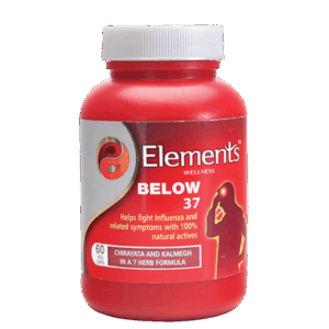 Elements Wellness Below 37 60 Capsules