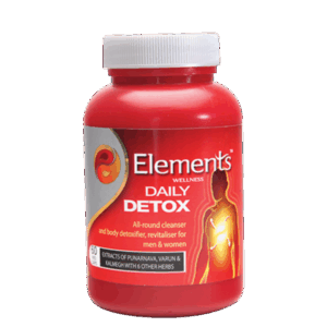 Elements Wellness Daily Detox 60 Capsules