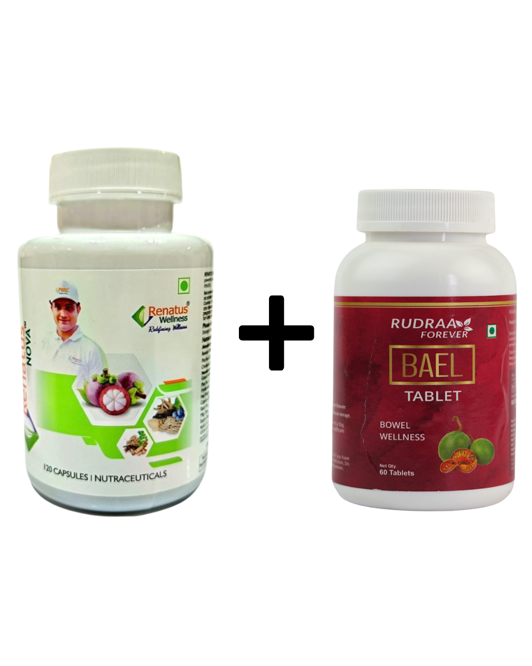 Renatus Wellness Renatus Nova – Original (120 N) and Rudraa Forever Beal Tablet FREE