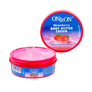 On & On Strawberry Body Butter Cream 100g