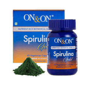 On&on Spirulina Gold 60 Vegetarian Capsules