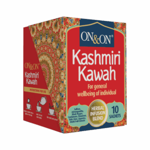 On & On Kashmiri Kahwa Herbal Infusion Blend 10 Sachets
