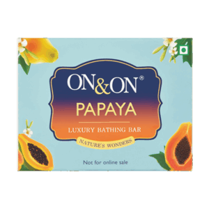 On&on Papaya Luxury Bathing Bar 75 Gms