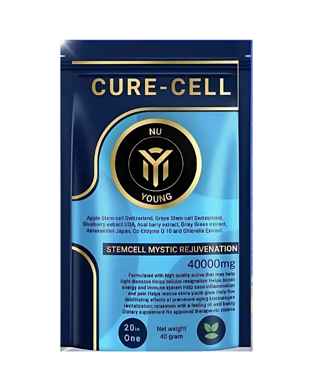 NU YOUNG Cure Cell - 40 GRAMS: Advanced Cellular Renewal